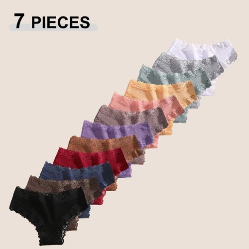 Pack women lace cotton - 7,