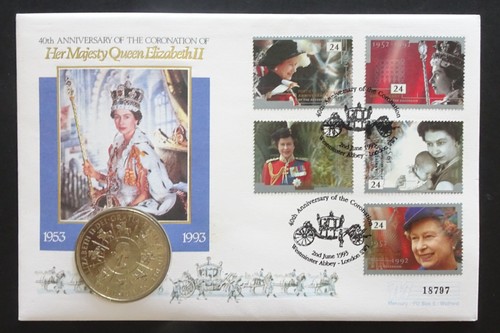 1993 qeii 40th anniversary - 40th, of