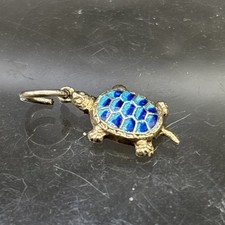 TURTLE TERRAPIN Antique Silver Bracelet Charm Collectable Lucky Gift Present