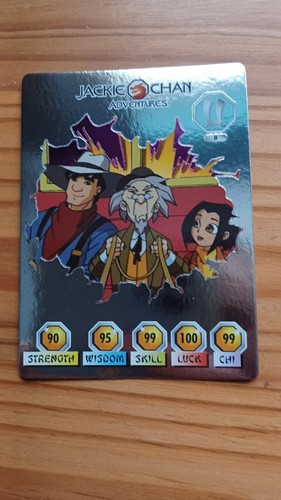 Jackie chan adventures cards - jackie,
