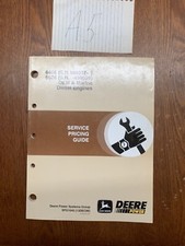 JOHN DEERE LABOR/SERVICE