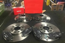 FOR AUDI A3 1.6 TDI SE  FRONT REAR BRAKE DISCS & MINTEX BRAKE PADS 288 + 272 MM