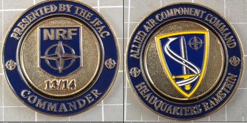 Challenge coin jfac nrf - challenge,