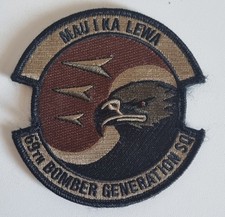 USAF Boeing B-52H Stratofortress 69th Bomber Generation Squadron Minot AFB Patch
