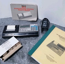 Radio Shack TRS-80 PC-3 Pocket Computer & Printer Cassette Interface Tandy