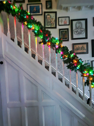 Pre lit garland 80 - pre-lit, 2