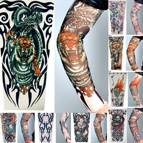 Stretch nylon fake tattoo - 8,