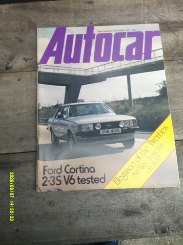 Vintage autocar magazine 12th - autocar,