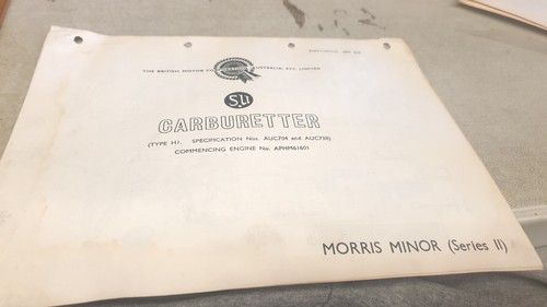 Morris minor series su - minor,
