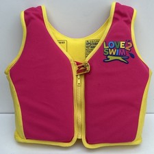 Slazenger Kids Life Jacket Swimming Floating Zip Pool Vest Buoyancy Aid 4-5 Yrs