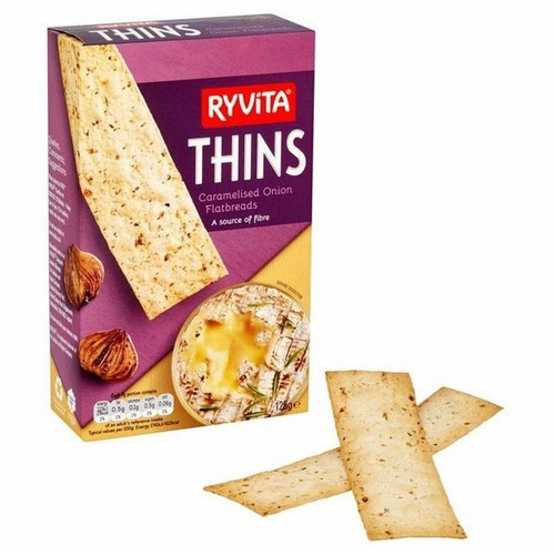 Ryvita caramelised onion thins - ryvita,