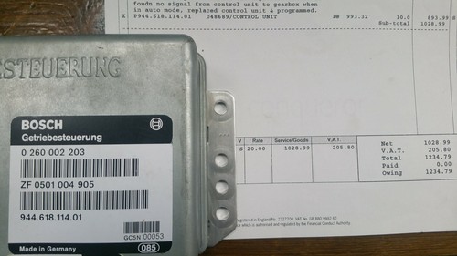 Porsche 968 944 tiptronic - porsche, ecu