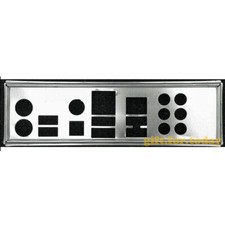 For Asus P5QL-E & P5Q3 Shield I/O IO Rear Baffle Backplate Motherboard