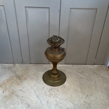 Antique brass paraffin lamp