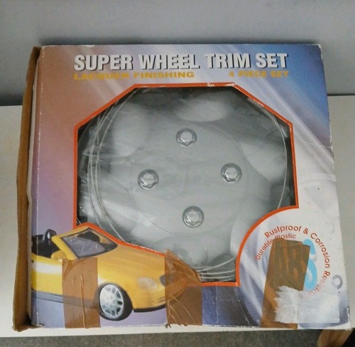 Brand new piece silver - 4-piece, car