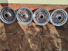 Daimler/Jaguar Chrome Wire Wheels Set of 4
