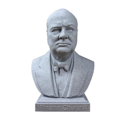 Winston churchill bust - winston,