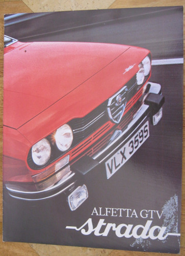 Alfa romeo alfetta gtv strada - gtv,