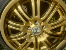 Bmw E46 M3 Gold Alloy Wheels, Renault traffic, Vauxhall vivario,Nissan primastar
