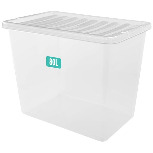 Clear plastic storage - plastic,