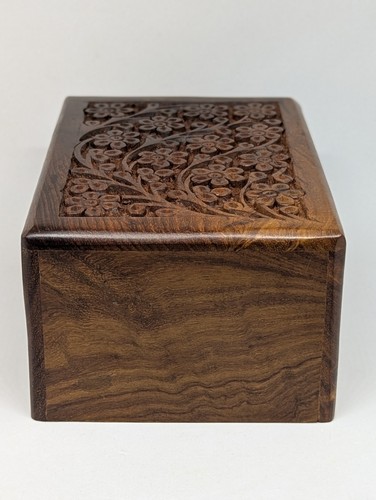 Vintage hand carved sheesham