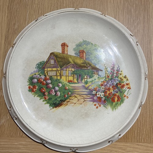 Large cake plate inch - plate,