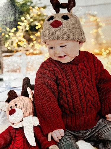 Baby child hat sweater - &, set