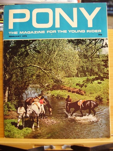 Rare vintage pony - feb, 1976