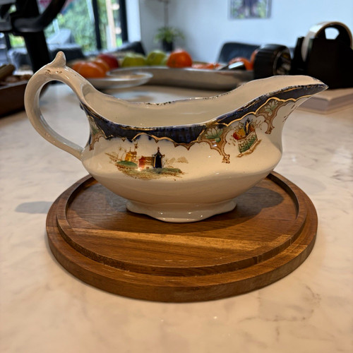 Antique anchor pottery - antique,
