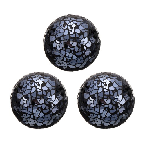 3pcs decorative glass balls - glass,