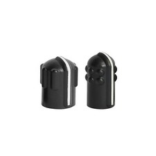 2pcs Volume&Channel Selector Knobs Cap For Motorola MTS2000 Radio Walkie-Talkie