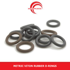 Metric Viton FKM Rubber O Ring Seals 1mm Cross Section 1mm - 34mm ID - UK SUPP