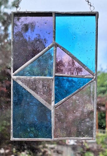 Stained glass panel - stained,