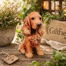 Golden Red Cocker Spaniel Dog