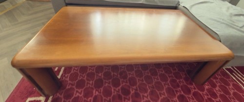 Oak wooden table - wooden,