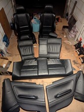 BMW E46 Coupe Front Sport Electric Seats With Rear Seats and Side Panels Leather