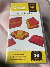 CRICUT *MINI BOOKS* ART PROJECT CARTRIDGE *FOLDING SCRAPBOOK PHOTO ALBUM...*
