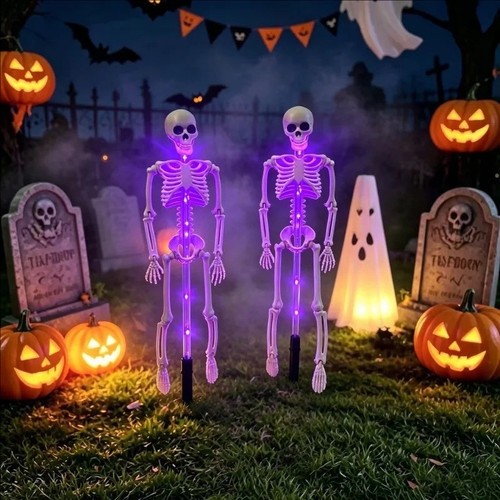 2pc halloween solar - halloween, bat