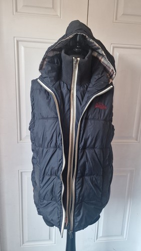 Superdry double zip padded - superdry,