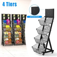 Retail Display Rack 4 Tier