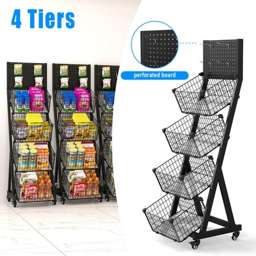 Retail display rack tier - rack, 4