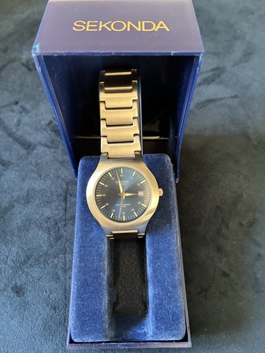 Sekonda men silver stainless - sekonda, men's