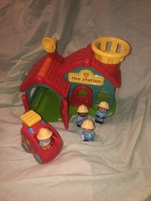 ELC Happyland Fire Station  set Working Sounds Little People