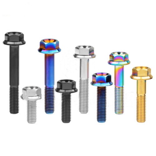Titanium bolts flange - m8,