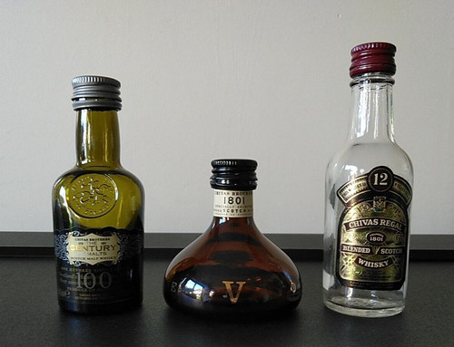 Vintage chivas regal - vintage, empty