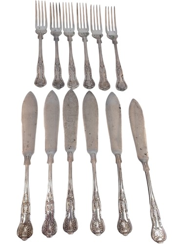 Vintage silver cutlery - vintage,
