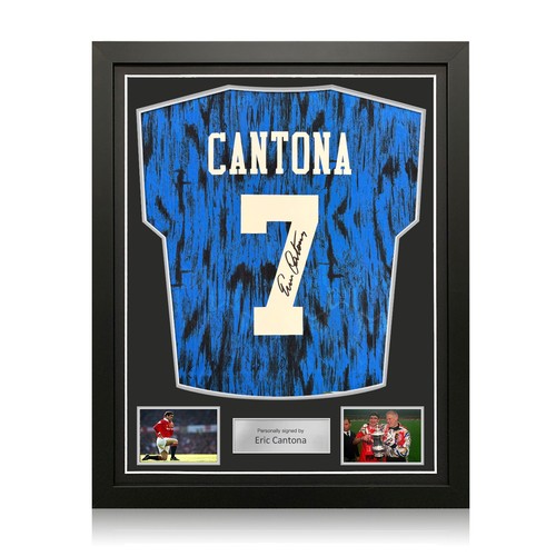 Eric cantona signed manchester - cantona,