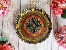 Vintage Florentine Gold Orange