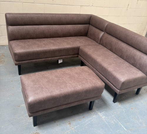 Next brown monza faux leather - brown,