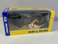 Komatsu G40 & PC30E Excavator